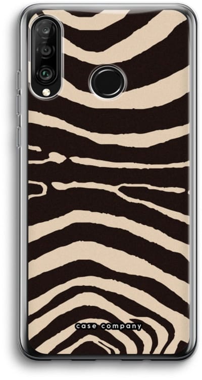 Case Company® - Hoesje geschikt voor Huawei P30 Lite hoesje - Arizona Zebra - Soft Cover Telefoonhoesje - Bescherming aan alle Kanten en Schermrand