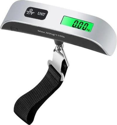 Go Go Gadget - Digitale kofferweegschaal - Bagageweegschaal - Handheld weegschaal - Vakantie musthave - tot 50KG