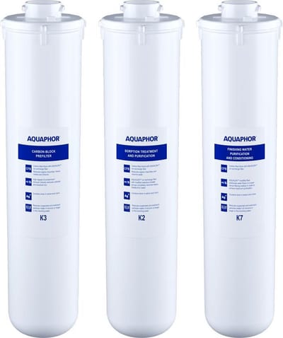 Set Aquaphor wisselpatronen voor Crystal (K3,K2,K7)