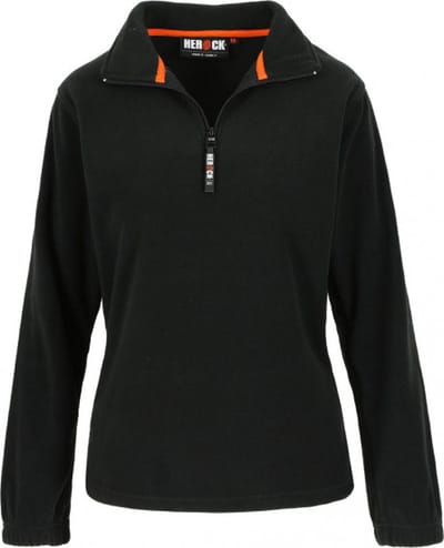 Herock Aurora fleece sweater women Zwart XS