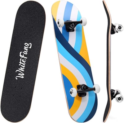 Complete Skateboard 31 Inch Dubbele Kicker Voor Beginners en Kinderen