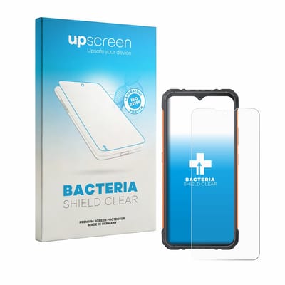 upscreen - Screenprotector voor Cubot KingKong Ace 5 - Folie Beschermfolie transparant antibacterieel