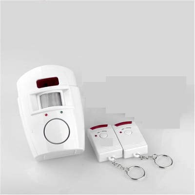 Huisbeveiligingsalarm - Inbraakalarm Bewegingsmelder - Huis Beveiligen - 105DB Sirene - 50 Gram - Wit