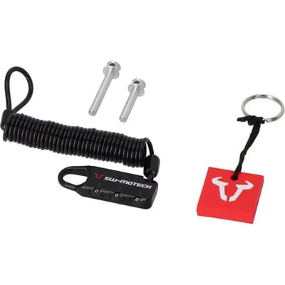 Antidiefstalkabelset voor tanktassen Veiligheidsspeld SW-Motech Pro/Evo