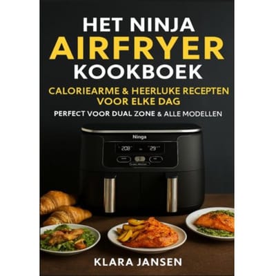 Het Ninja Airfryer Kookboek - Caloriearme & Heerlijke Recepten Voor Elke Dag Perfect Voor Dual - Klara Jansen