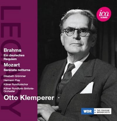 Elisabeth Grümmer, Hermann Prey, Kölner Rundfunk-Sinfonie-Orchester, Otto Klemperer - Ein Deutsches Requiem | Serenade Notturna (CD)