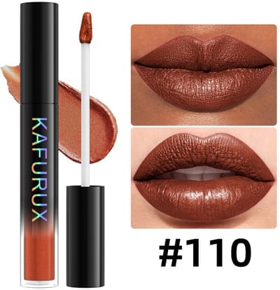 Pearly Lip Gloss Brons Bruin – Waterproof Shimmer Lipgloss met Parelmoerglans – Langhoudende Glanzende Lipgloss