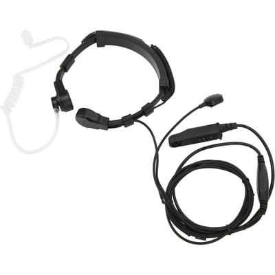Keelmicrofoon Headset Luchtkanaal Keelvibratie PTT Microfoon Headset voor UV9R Plus BF9700 BFA58