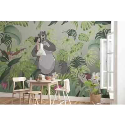 Komar Fotobehang Welkom In De Jungle - Groen - 2,50m X 400cm