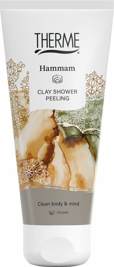 Therme Hammam Clay Shower Peeling - 6 x 200 ml - Voordeelverpakking