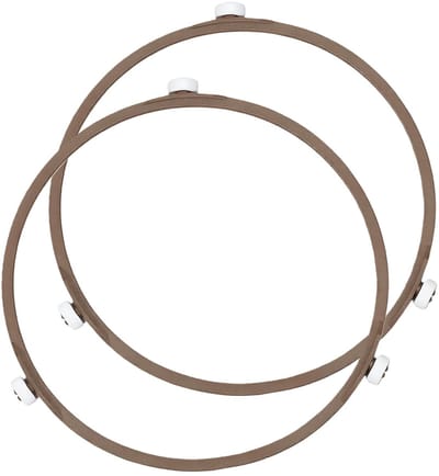 Allecto - Draairingen voor Magnetron - Vervanging voor Glasplaat 7 inch en 9.7-10.6 inch - Duurzaam en Betrouwbaar - Geschikt voor Diverse Magnetro...