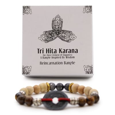 Tri Hita Karana Armband - Reïncarnatie - Unieke Spirituele Armband - Traditionele Levensfilosofie - God/Mens/Natuur