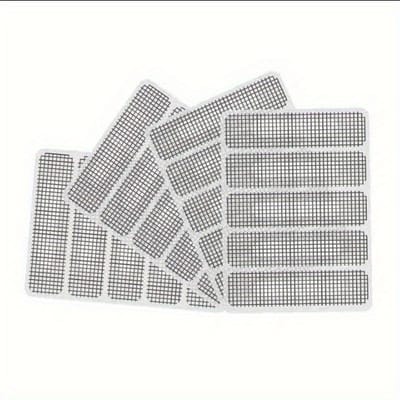 10/20 pièces Autocollants anti-moustiques pour trou d'évacuation Moustiquaire d'écran, de fenêtre Patchs répulsifs pour moustiques Autocollants de réparation et Accessoires pour trou d'évacuation de fenêtre 20pcs