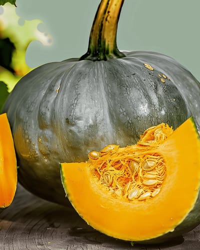 2 sets - Pompoen Zaden Zucca Berrettina Piacentina Cucurbita Maxima Eenjarig