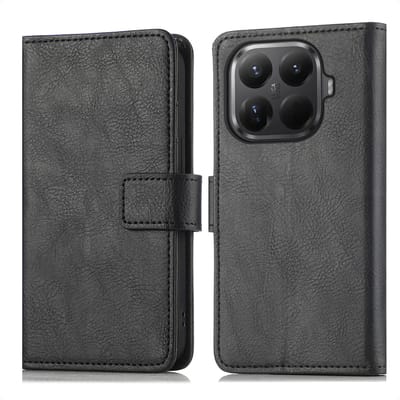 imoshion Hoesje - Geschikt voor Xiaomi 17T - Luxe Bookcase - Zwart