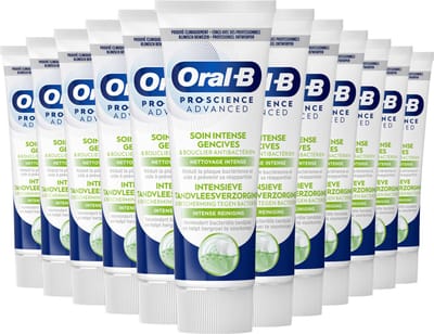 12x Oral-B Tandpasta Pro-Science Advanced Intense Reiniging 75 ml