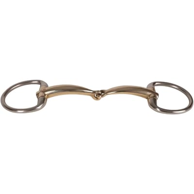 Olijfgroen enkel breekstuk voor paard van koper Velari 14mm 11,5cm
