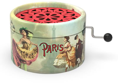 Belle Lurette muziekspeelgoed Rondo17 French Cancan karton educatief.
