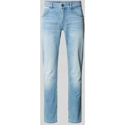 PME legend blauwe heren jeans   Nightflight   Regular fit   5-Pocket zakken   Knoop- en ritssluiting   Duurzaam   Regular waist Blauw 31/30