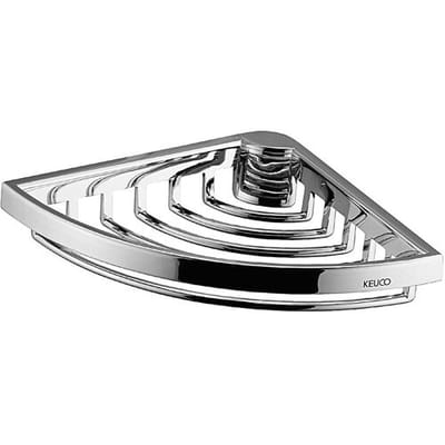 Keuco Badkamer accessoires - Badkamer hoekplanchet, chroom 24943010000