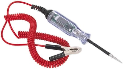 Testlicht Voltmeter - Spanningsmeter - Voertuigonderhoud - Geïntegreerde Testfunctie - 3-48V DC - Meerkleurig