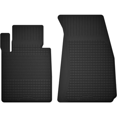 Wielganizator BasicProtect Serie - Voorste Rubber Automatten - Jeep Wrangler JL_4xe 2021-2023 - Antislip - Weerbestendig