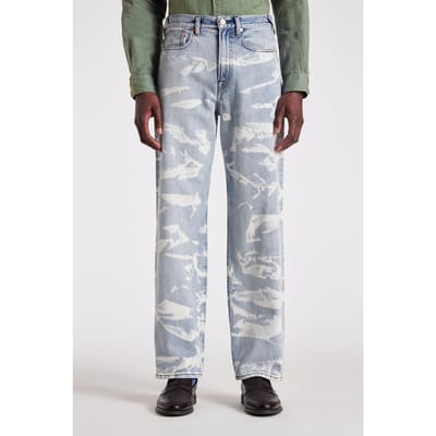 Paul Smith Mens Relaxed Fit Jean Light Blue Maat: W33 L | Relaxed Jeans Outlet | Heren | Blauw