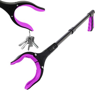 Lange 32 Inch Grijper Tool - Opvouwbare Pick-up Stick met Sterke Grip en Magnetische Tip - Lichtgewicht en Ergonomisch voor Handige Bereikbaarheid