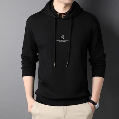 Herfst Nieuwe Jeugd Heren Trui met Lange Mouwen Casual Losse Hoodie Dunne Onderlaag Sport T-shirt Herenmode XXXL