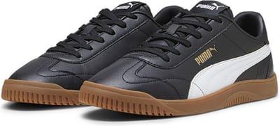 PUMA Unisex Club 5v5 Black-white-gold Taglia: 42.5 | Scarpe indoor Outlet | Unisex | Nero