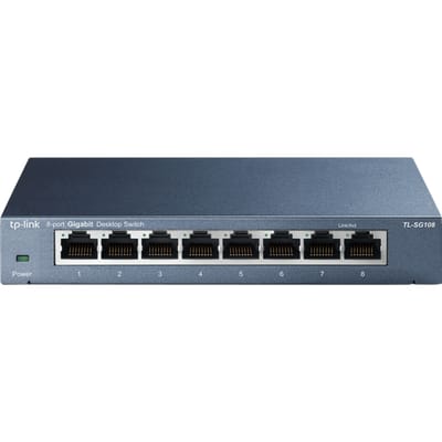 TP-Link TL-SG108 8-Port 10/100/1000Mbps Desktop Switch
