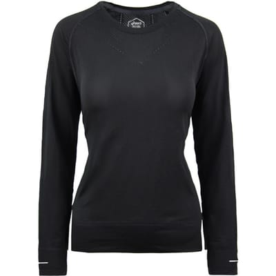 Asics Naadloos Dames Zwart Topje