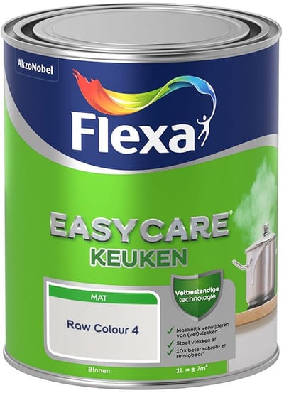 Flexa - Easycare Keuken - Raw Colour 4 - Mengverf - 1 L