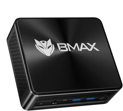 BMAX B8A Pro Mini PC – AMD Ryzen 7 7845HS (8-Core up to 5.1GHz) – 16GB RAM + 512GB NVMe SSD – Radeon 780M – 4K Triple Display – WiFi 6 – BT 5.2 – 2.5G LAN – Windows 11 Pro
