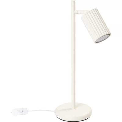 Sollux Lighting Bureaulamp Karbon - GU10 - beige - aluminium - 43x14.5x19.5cm