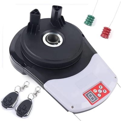 Automatische Garage Deuropener 800N Krachtige Motor met LED en 2 Afstandsbedieningen