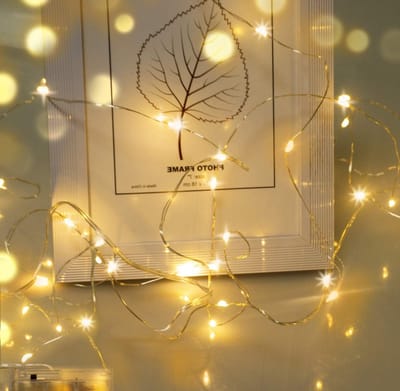 5 meter LED Fairy Lights met 50 LEDs, Batterij Aangedreven Sfeerverlichting voor Feesten, Tuin, Kerst en Bruiloften, Warm Wit Decoratie