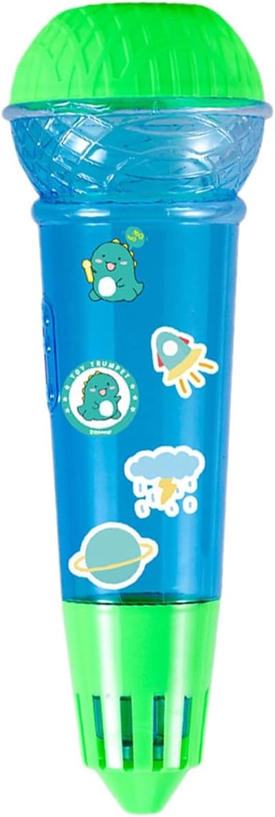 Kinder Echo Microfoon - Zangversterker Speelgoed - Feestjes en Klas - Versterkt de Stem - 245 cm Lengte - Groen