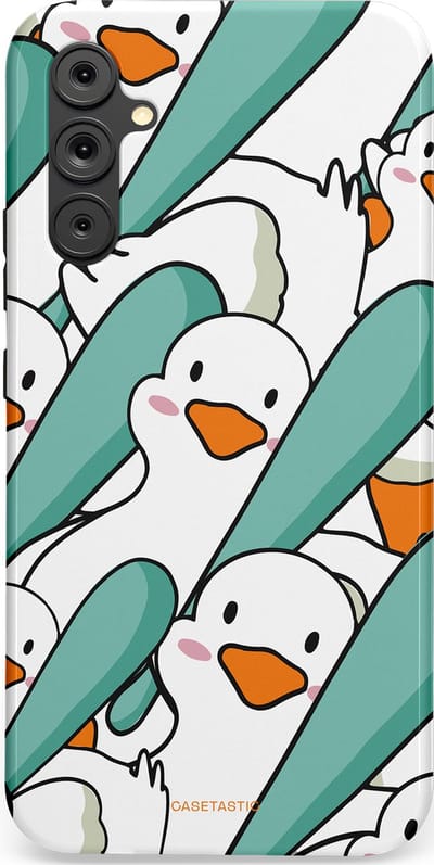 Casetastic Hoesje Geschikt voor Samsung A34 (5G) - Stijlvolle Beschermende Duo-layer Case - Ganssterk
