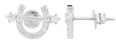 AKZENT Akzent Dames Oorbel "Mila" van 925 Sterlingzilver, gerhodineerd, duurzaam