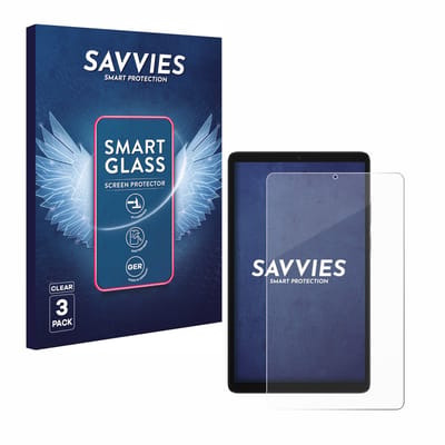 3 Stuks Savvies Screenprotector - geschikt voor Samsung Galaxy Tab A11 8.7" - beschermfolie glas transparant