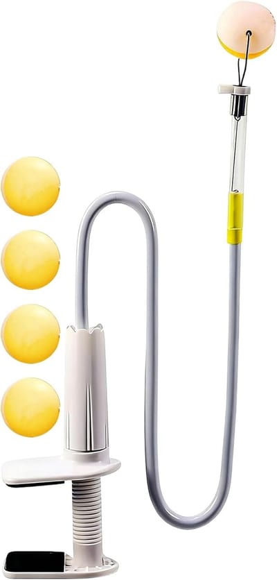 Tafeltennis Trainer - Trainingsapparaat Tafeltennis - Vaardigheden Oefenen - Veerkrachtige Balondersteuning - 75 cm - Niet gespecificeerd
