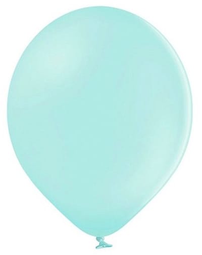 10 feest ster ballonnen mint turquoise 30cm