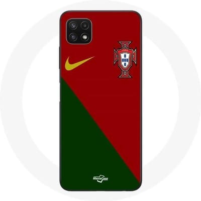 Coque - maniacase - Samsung Galaxy A22 5G - Noir - Souple - Maillot Nike noir