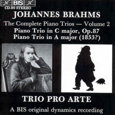 Trio Pro Arte - Brahms: Piano Trio In C Major Op 87 (CD)