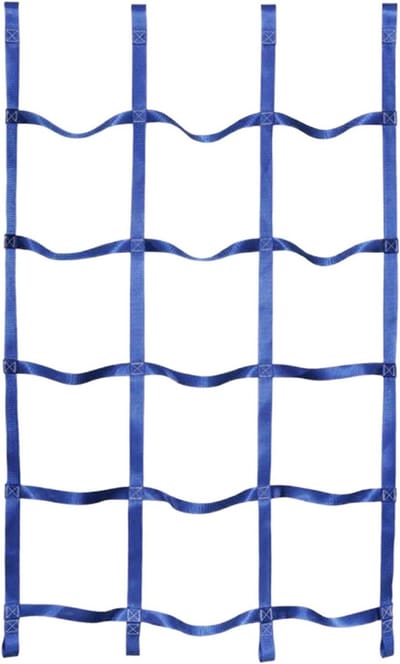 Klimnet Voor Kinderen - Speelnet Outdoor - Buiten Spelen - Sterk Polyester Materiaal - 180 x 100 cm - Donkerblauw