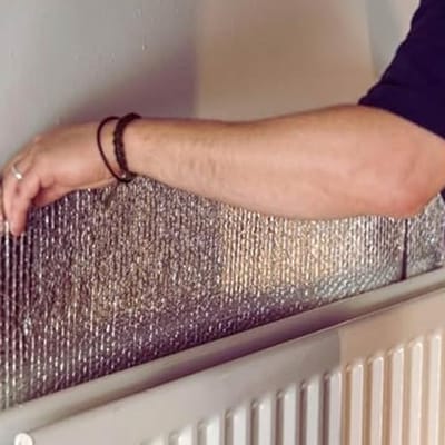 Warmtereflecterende plaat voor warmte-isolatie - 70 x 100 cm, op maat te snijden (3 stuks)
