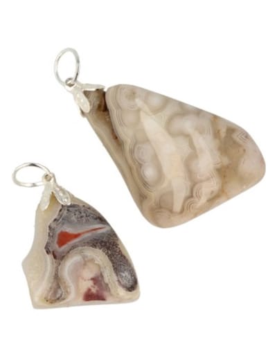 Ruben Robijn Crazy Lace Agaat edelsteenhanger