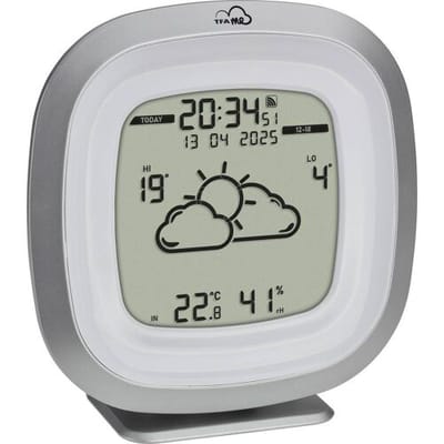 TFA Dostmann TFA.me ID-03 35.8101.54 WiFi-weerstation Verwachting voor 4 dagen Aantal sensoren max.: 5