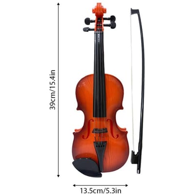 Kit de violon simulé pour pratique de la musique, accessoires de Performance pour instruments de musique, cordes réglables pour débutants